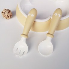스웨덴어 babybjorn 아기 디너 플레이트 아기 어린이 식품 보충 그릇 숟가락 식기 저녁 클로버 세트 안티, 마카롱 옐로우 포크 스푼 포크 스푼 저장 상자를 보내