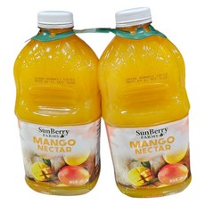 썬베리팜스 망고주스 망고넥타, 2개, 1.89L