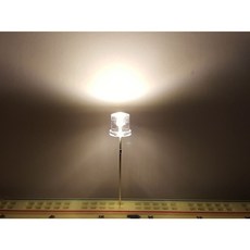 아두이노 LED(5파이 5mm 울트라 블라이트 전방평면 발광다이오드 Ultra Blight Flat Top LED) - 10개 묶음, 0.1%의 비밀