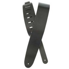 플래닛웨이브 Planet Waves Basic Leather 25BL00 Black 기타 스트랩 멜빵