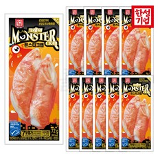 한성 100%알래스카명태연육 몬스터크랩, 72g, 10개