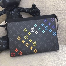LV. M61692 Monogram Eclipse 클러치백.