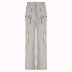 빈티지 심플 카고 팬츠 클라이밍바지 커플 등산 바지 그레이