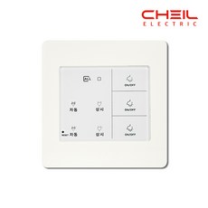 제일일렉트릭 디노2 대기전력2구+조명3구 전자식스위치, 1개