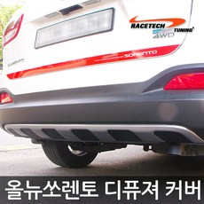 레이스텍 올뉴쏘렌토 전용 디퓨져 커버 가니쉬, 카본블랙, 1개