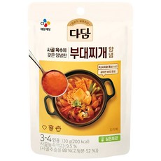 다담 사골부대 찌개양념, 130g, 9개