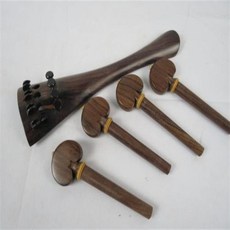 1 set 새로 스타일 dalbergia fusca wood 4/4 첼로 테일 피스 4 pcs pegs