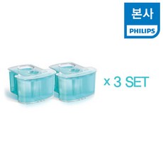  PHILIPS 필립스 면도기 세척액 스마트클린 전용 세척카트리지 JC302/51x3 SET, JC302 * 3 SET, 3개 