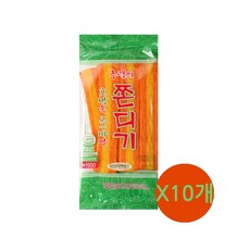 태평 추억의 호박속 고구마맛 쫀디기 120g / 무지개 쫀드기, 10개