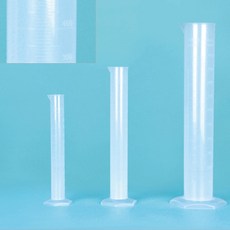 PP 메스 실린더 Class B/몰드눈금/용량/10ml~100ml/5개, 50ml, 1개