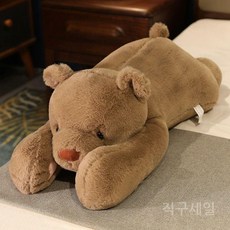 푸바오 인형 자이언트 판다 팬더 봉제인형 부드러운 대형곰인형, 불곰, 120cm