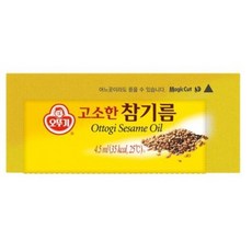 오뚜기 고소한 참기름 일회용 4.5ml 100개