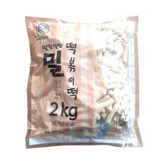 송학식품 말랑말랑 밀떡볶이 2kg X 6개 BOX