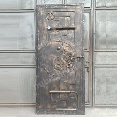 예쁜 철문 인테리어도어 대문 특이한 귀여운 카페문 펜션문 누빌 주택 취향 피씨방철문 커피숍문, 크기는 주문을 받아서 만들어질 수 있습니다, 1개