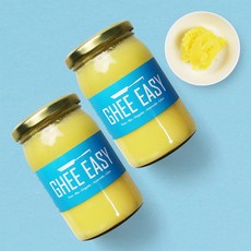 브이플랜 네덜란드 유기농 기 버터 무염 Ghee 490g 베이킹재료 스테이크, 2개, 245g