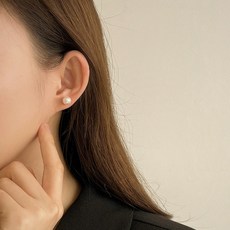 진주귀걸이8mm