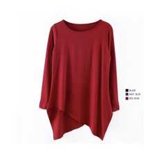 피치샵 성인 발레복 상의 댄스 의상 여성 불규칙한 밑단 디자인 반팔 긴 소매 모달 패브릭 연습 옷 여성_53493