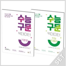 NE능률 수능구문 빅데이터 기본편+수능빈출편 세트 (전2권) (2021), 단품