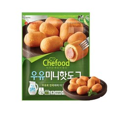 롯데푸드 쉐푸드 우유미니핫도그500g(1입)/어린이간식, 500g, 1개