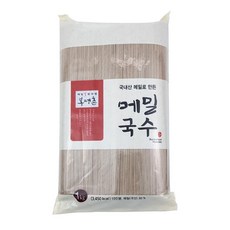 봉평촌 메밀국수 1kg (봉지형) 국내산메밀 국수, 3개