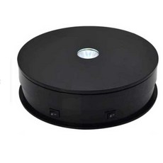 LED 회전판 피규어 스튜디오 영상촬영 음식 조명 소품 20cm, 1개, 직경 25cm 흰색
