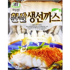 대림 흰살생선까스(60gx20)X8/ 대용량 식자재, 8개, 1.2kg