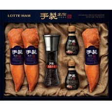 [정품][P0000HGL] 수제 명작 블랙라벨 1호 햄 캔 추석 설명절선물세트, 1개