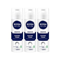 니베아 맨 센시티브 쉐이빙폼 200ml 3개 면도크림