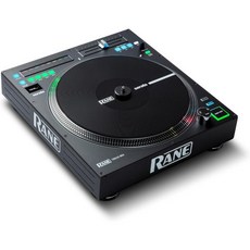 Rane 12 MKII | 트랙터용 USB MIDI & DVS 컨트롤 포함 12인치 전동 바이닐 라이크 턴테이블 버추얼 세라토 DJ 블랙 TWEVEMKII - 세라토바이닐