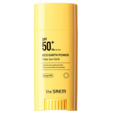 정백 더샘 에코 어스 파워 투명 선 스틱 SPF50+ PA++++, 16g, 15개