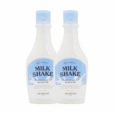 [KT알파쇼핑]1+1 스킨푸드 밀크 쉐이크 포인트 메이크업 리무버, 기본상품