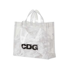 [이라운드몰]꼼데가르송 CDG 굿디자인샵 PVC 토트백