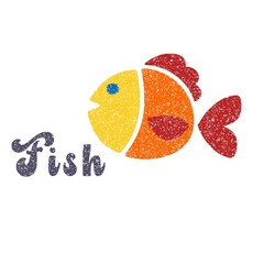 바다동물스텐실도안