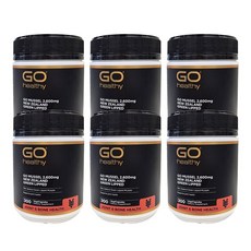 뉴질랜드 고헬시 gohealthy 초록잎홍합 분말 그린머슬 고머슬2600 300캡슐 6통