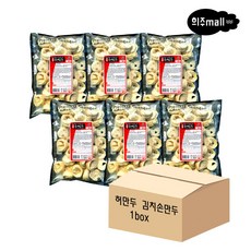 [희주몰] 새싹원식품 허만두 김치손만두 1.4kg x 6개 1box, 1개