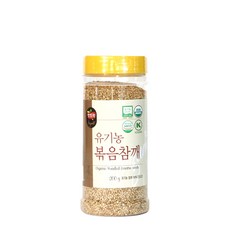 찬들마루 맛뜨락 바르게 만든 유기농 볶음참깨 200g, 단품