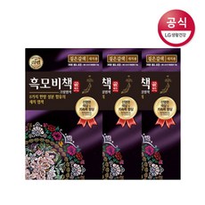 [엘지생활건강] 리엔 흑모비책 골드 염색약 짙은갈색 90g x3개, 상세 설명 참조, 상세 설명 참조