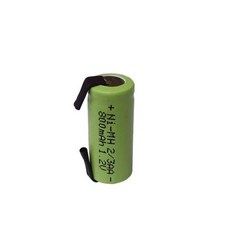 NIMH 충전식 배터리 팩 DIY 전기 면도기용 니켈 테이프 포함 23AA 800mAh 1.2V, 01 1 Piece