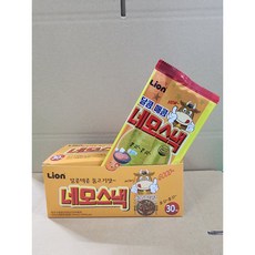 KC/라이온 네모스낵 불고기맛 30개입/쫀드기/쫀듸기