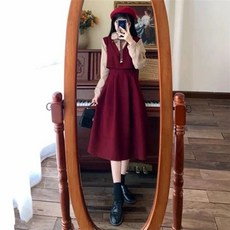 개화기의상 복고풍 교복 경성시대 시대의상 졸업사진, S-37.5~45kg, 빨강