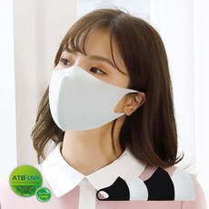 국내 생산 코오롱 ATB 원단 항균 방수 사계절 패션 마스크 그레이 5매