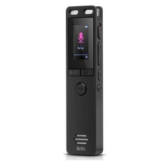 브리츠 FM 라디오 보이스레코더, BZ-vr2000, BLACK