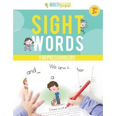 (영문도서) Write & Learn Pages: Sight Words for Preschoolers Paperback, Independently Published, English, 9781795456258