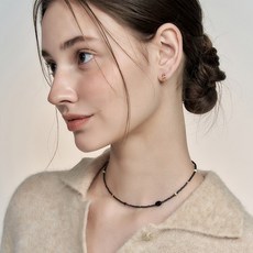 [Hei][하이키 리이나 이성경 착용] gemstone harmony necklace