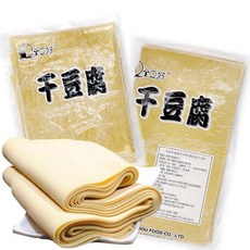 냉동건두부대 300g 2봉 대용량 건두부 두부포 중화요리 중국식품 마라샹궈 마라탕 마라향궈 훠궈, 02-건두부300g 2봉