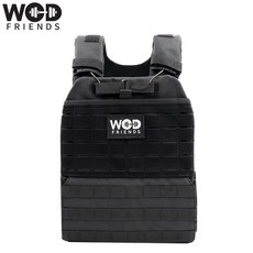 와드프렌즈 크로스핏 중량조끼 플레이트 캐리어 블랙, 8.75lb