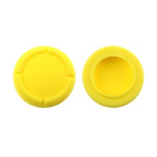 YuXi 2pcs 조이 콘 실리콘 3D 아날로그 조이스틱 캡 엄지 그립 커버 버튼 모듈 닌텐도 스위치 NS 컨트롤러, YELLOW, 2개