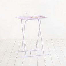 하우스레시피 씨티 접이식 사이드 테이블, 라벤더