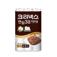 크리넥스 안심 3겹 키친타올 160매, 24개