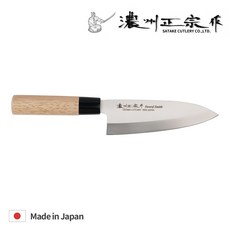[사타케] 노슈 마사무네 천연목 데바 생선칼 회 일본 칼 japan, 단품, 1개